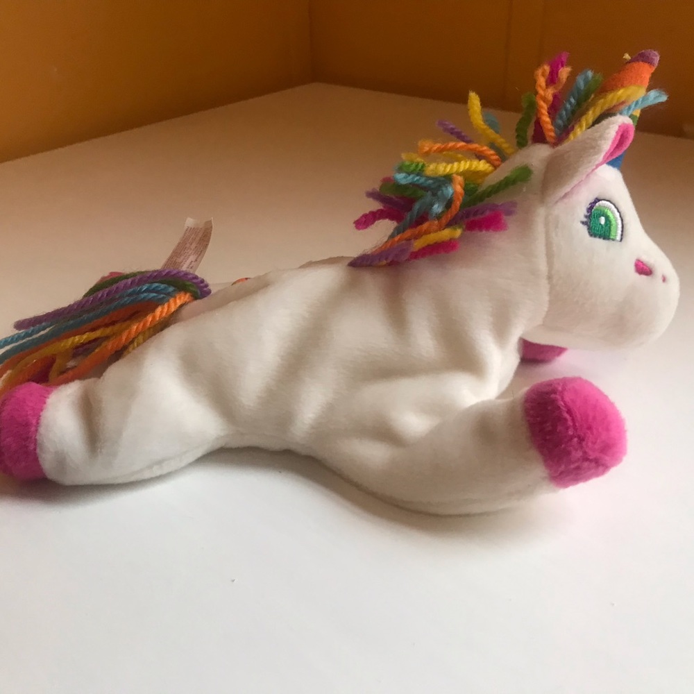 Lisa Frank Markie the Unicorn Beanie Baby